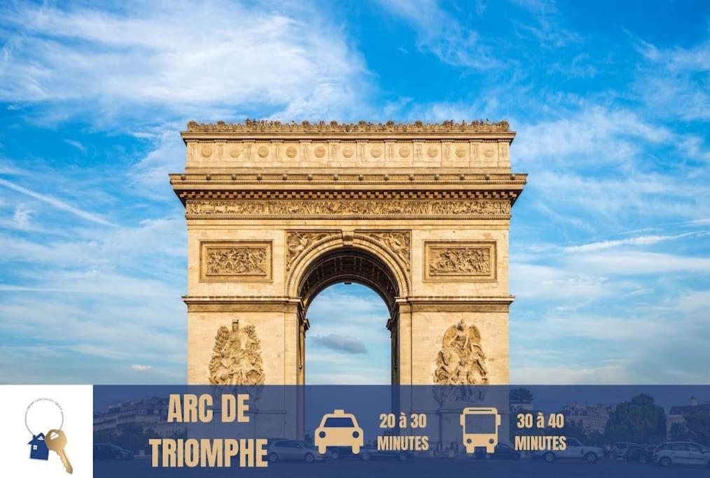 סן-דני 9 Mi From Stade De France - Charming 5-Room מראה חיצוני תמונה
